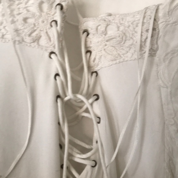 Free people white dress love to love you dress - Picture 4 of 6